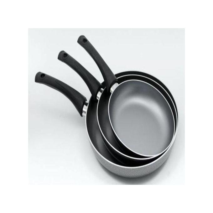 Nouval Frying Pan Set 3 - Pcs - Gray